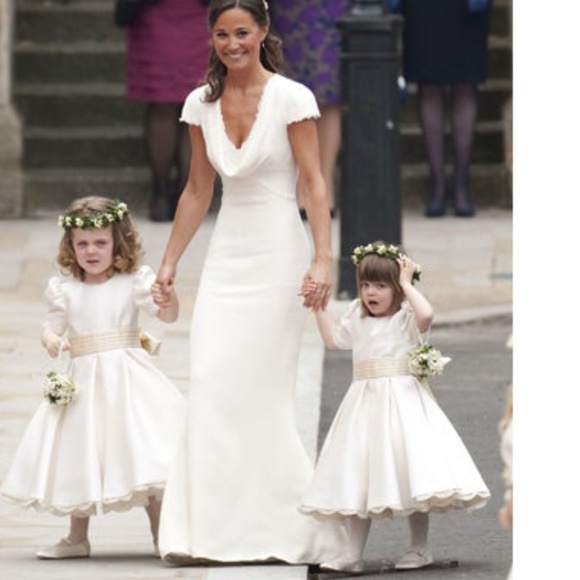 Alexander McQueen Cowl Neck Pippa Middleton Dress - Picture 1 of 7